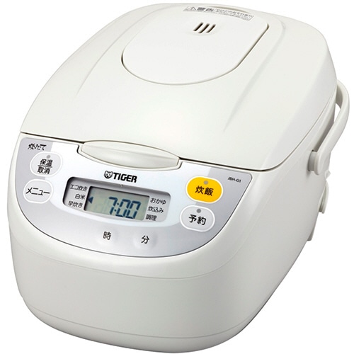 タイガー魔法瓶 マイコン炊飯ジャー<炊きたて> 1升炊き ホワイト JBH-G181-W 1台（ご注文単位1台）【直送品】