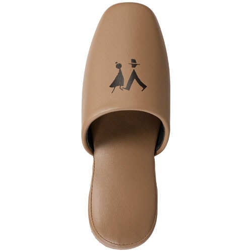 ハピラ トイレ用スリッパ Mサイズ ベージュ TM-062-BEG 1足（ご注文単位1足）【直送品】