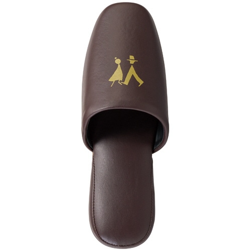 ハピラ トイレ用スリッパ Lサイズ ブラウン TM-063-BRN 1足（ご注文単位1足）【直送品】