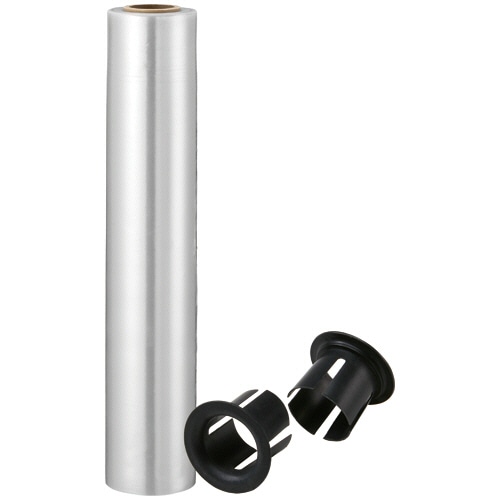 クラフトマン 再生材入ストレッチフィルム 0.013mm×500mm×300m CF-SF-13R 1ケース(8巻)/ケース（ご注文単位1ケース）【直送品】