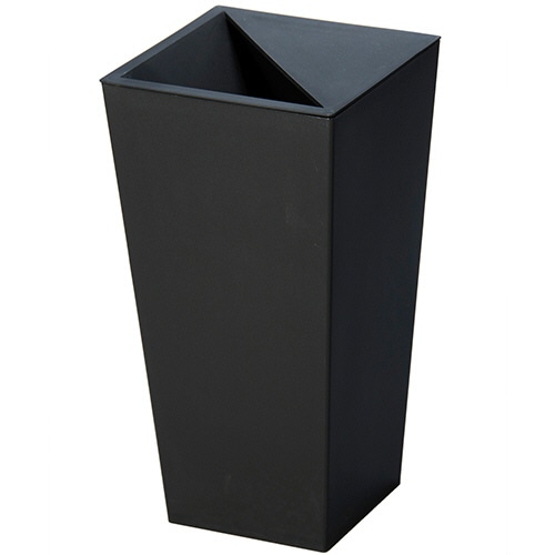 新輝合成 ユニード カクス 角型 S-36 9L ブラック DS-452-036-7 1個(ご注文単位1個)【直送品】