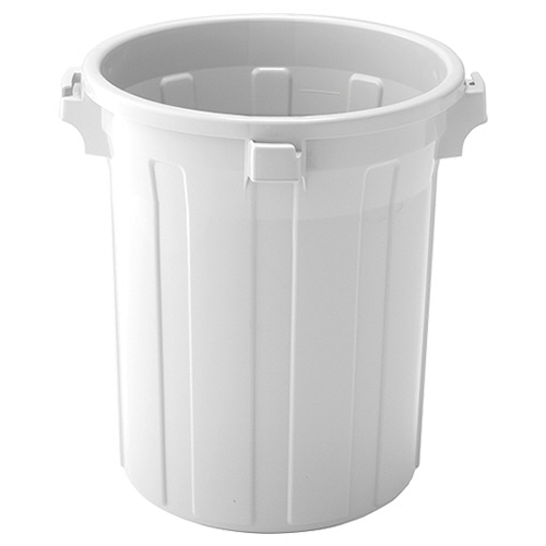 リス 抗菌ペール 丸型 45L 本体 ライトグレー GGYC731 1台（ご注文単位1台）【直送品】