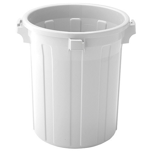 リス 抗菌ペール 丸型 75L 本体 ライトグレー GGYC733 1台（ご注文単位1台）【直送品】