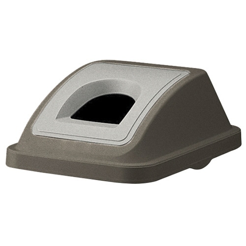 リス WORK&WORK バイオ 分類ボックス45 スリム ビン・カン ダークグレー GGYC756 1個（ご注文単位1個）【直送品】