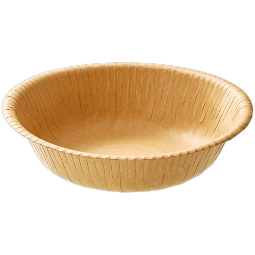 ペーパーウェア ナチュラルパルプブラウン ペーパーボウル 15cm NBB-15 1パック(50枚)/パック（ご注文単位1パック）【直送品】