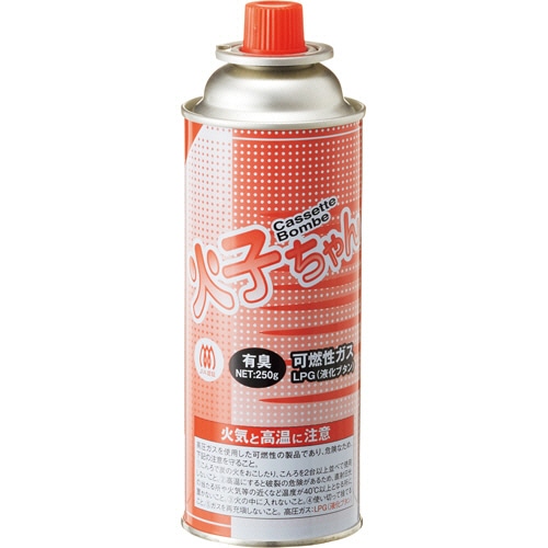 TTS 火子ちゃんボンベ 1ケース(48本:3本×16パック)/ケース（ご注文単位1ケース）【直送品】