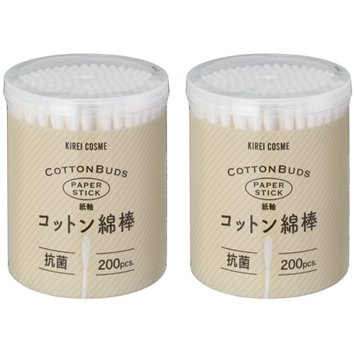 サンクラウド コットン綿棒 1パック(400本:200本×2個)/パック（ご注文単位1パック）【直送品】