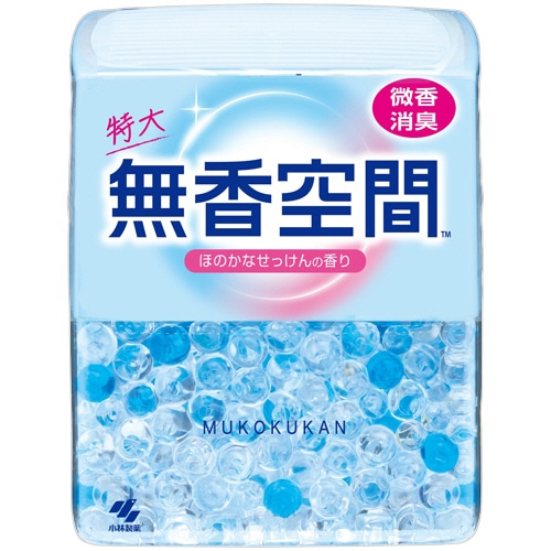 小林製薬 無香空間 ほのかなせっけんの香り 特大 本体 630g 1個(ご注文単位1個)【直送品】