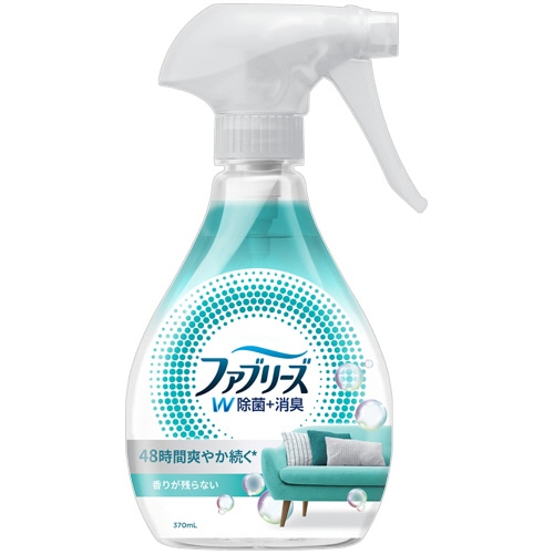 P&G ファブリーズ ダブル除菌 本体 370mL 1本（ご注文単位1本）【直送品】