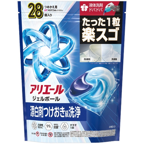 P&G アリエール ジェルボールプロ つめかえ用 ハイパージャンボ 1パック(28個)/個（ご注文単位1個）【直送品】