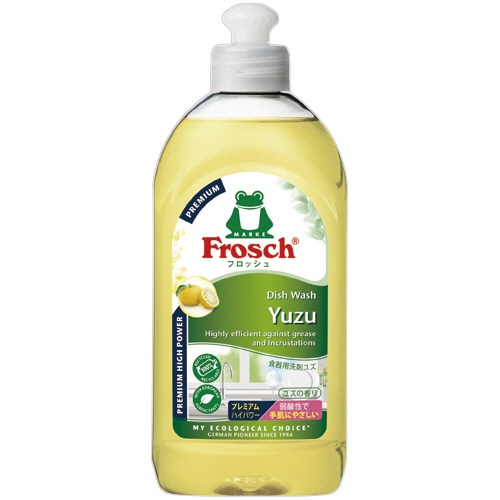 旭化成ホームプロダクツ フロッシュ 食器用洗剤プレミアム ユズ 本体 300mL 1本（ご注文単位1本）【直送品】