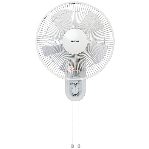 千住 TEKNOS 30cm壁掛けメカ扇風機 ホワイト KI-W293 1台(ご注文単位1台)【直送品】