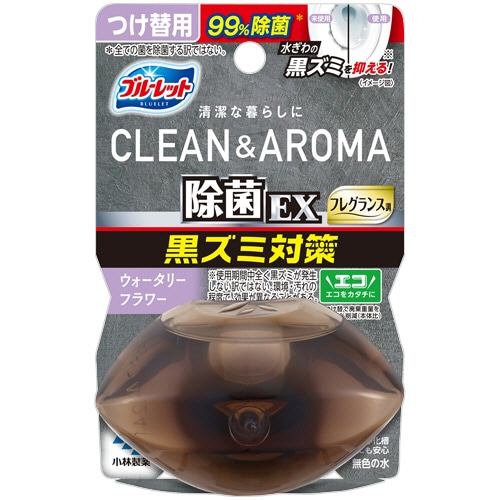 小林製薬 液体ブルーレットおくだけ 除菌EX フレグランス クリーン&アロマウォータリーフラワー つけ替用 67mL 1個(ご注文単位1個)【直送品】