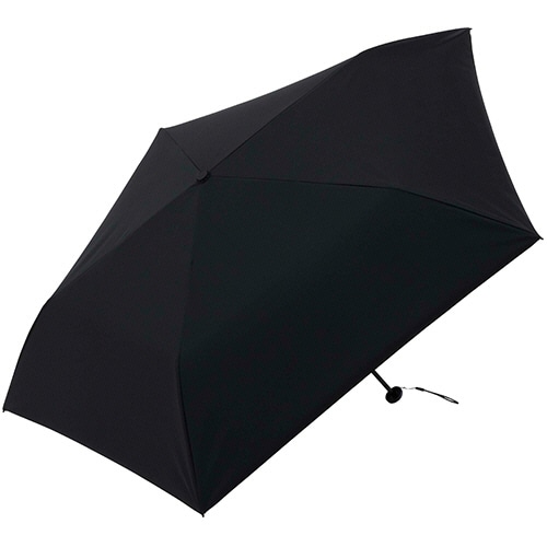 スギハラ ミニ折りたたみ傘 超軽量 晴雨兼用 TONICAL 55cm 無地 ブラック 1本（ご注文単位1本）【直送品】
