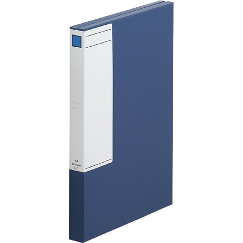 キングジム 図面ファイルGS A2 2つ折 背幅40mm 厚型 ボード表紙(青) 1182 /冊（ご注文単位1冊）【直送品】