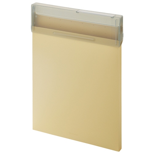 リヒトラブ Mutual コングレスケース A4タテ 150枚収容 マットイエロー A-2072-5 1個/冊（ご注文単位1冊）【直送品】