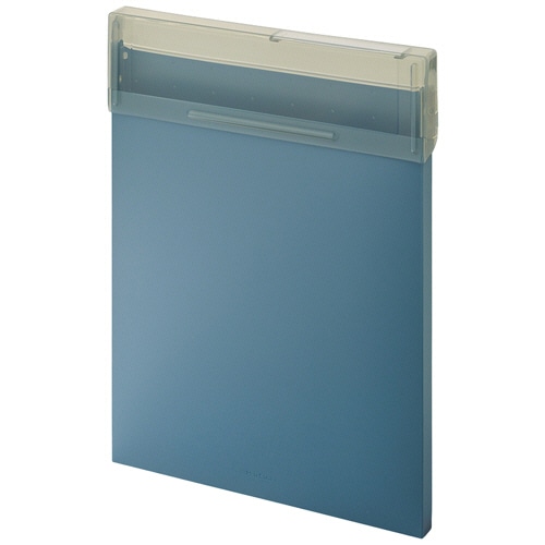 リヒトラブ Mutual コングレスケース A4タテ 150枚収容 スレートブルー A-2072-11 1個/冊(ご注文単位1冊)【直送品】