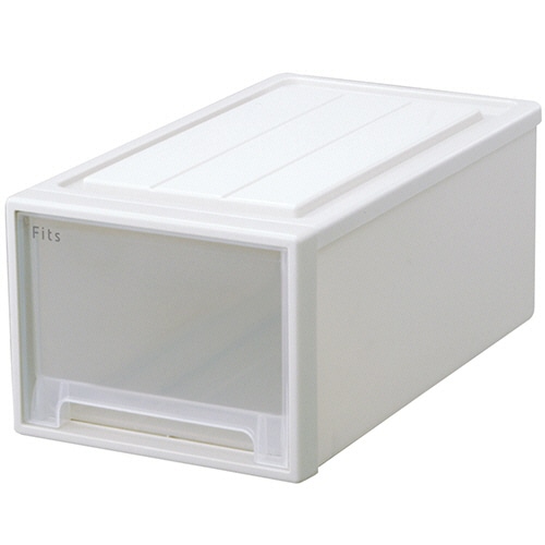 天馬 Fits フィッツケース 53-30M ホワイトクリア 1セット(5個)/セット（ご注文単位1セット）【直送品】