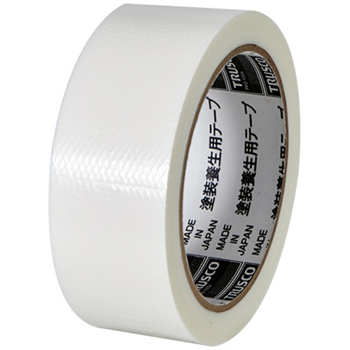 TRUSCO 塗装養生用テープ ホワイト 38mm×25m TYT3825-W 1セット(40巻)/セット(ご注文単位1セット)【直送品】
