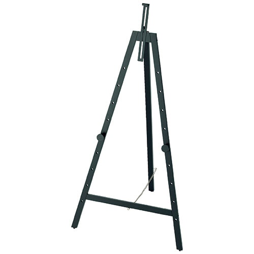 アスカ 木製三脚イーゼル ブラック TEAS-03BK 1台/個（ご注文単位1個）【直送品】