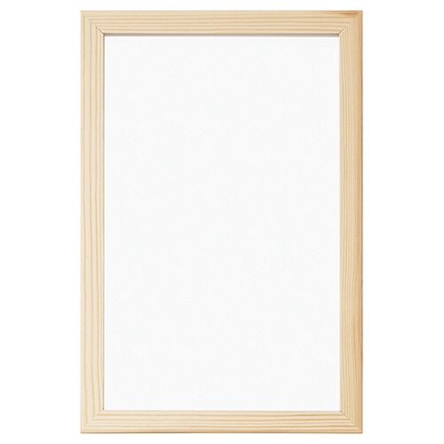 ナカバヤシ ウッドホワイトボード 220×330mm WBM-E3322 1枚/個(ご注文単位1個)【直送品】