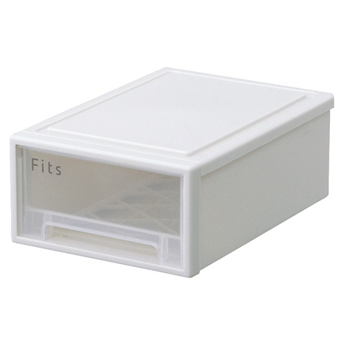 天馬 Fits フィッツケース 27-18 ホワイトクリア 1個(ご注文単位1個)【直送品】