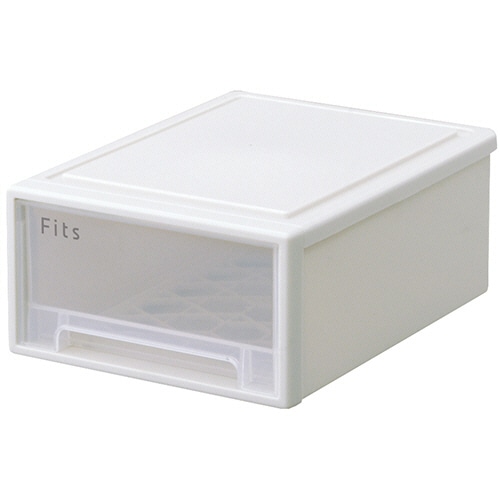 天馬 Fits フィッツケース 30-22 ホワイトクリア 1個(ご注文単位1個)【直送品】