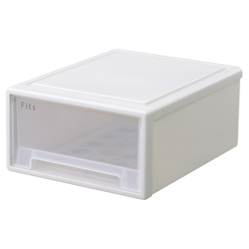 天馬 Fits フィッツケース 41-31 ホワイトクリア 1個(ご注文単位1個)【直送品】