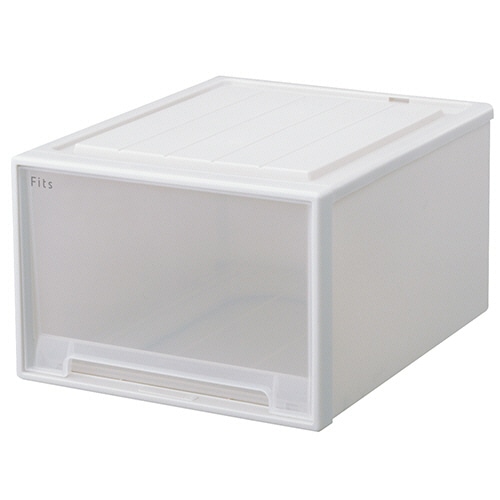 天馬 Fits フィッツケース 53-44L ホワイトクリア 1個（ご注文単位1個）【直送品】