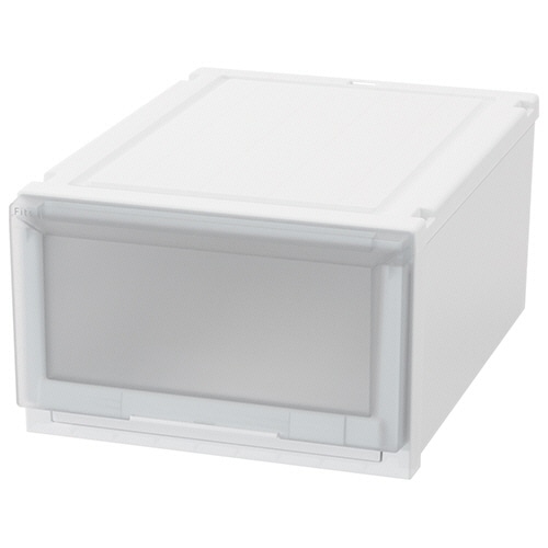 天馬 Fits フィッツケース アドバンス 55-40M ホワイトクリア 1個（ご注文単位1個）【直送品】