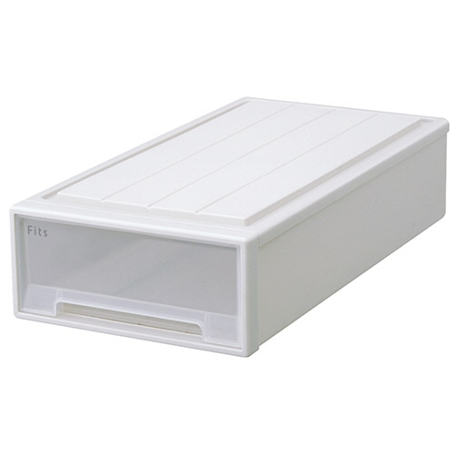 天馬 Fits フィッツケース 74-39S ホワイトクリア 1個（ご注文単位1個）【直送品】