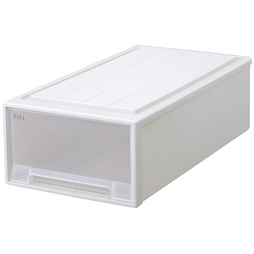 天馬 Fits フィッツケース 74-39M ホワイトクリア 1個（ご注文単位1個）【直送品】