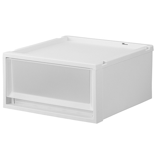 天馬 Fits フィッツケース マルチ 40-40S ホワイトクリア 1個（ご注文単位1個）【直送品】