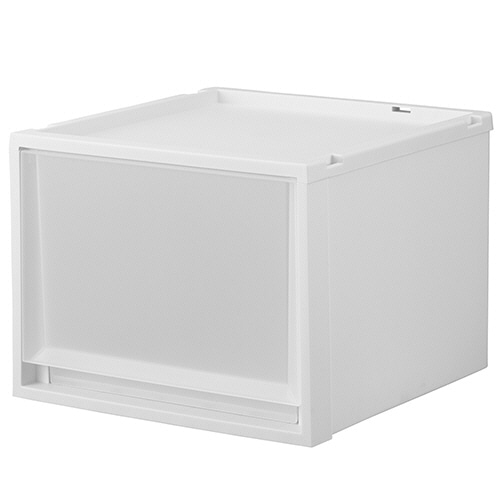 天馬 Fits フィッツケース マルチ 40-40M ホワイトクリア 1個（ご注文単位1個）【直送品】