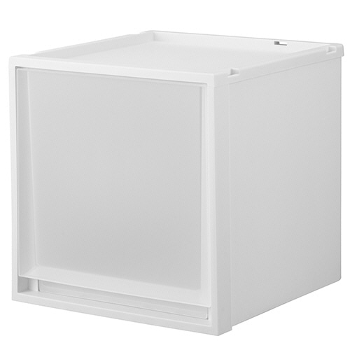 天馬 Fits フィッツケース マルチ 40-40L ホワイトクリア 1個（ご注文単位1個）【直送品】