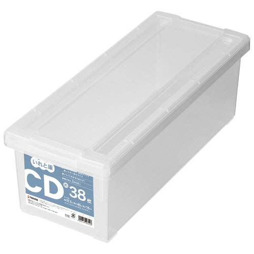 天馬 CDいれと庫 クリア 1個（ご注文単位1個）【直送品】