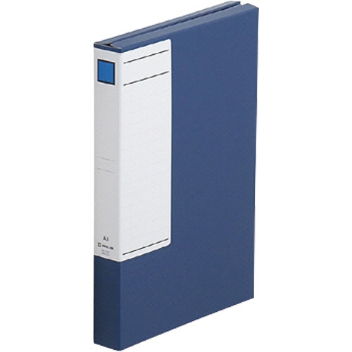キングジム 図面ファイルGS A3 2つ折 背幅40mm 厚型 ボード表紙(青) 1183 /冊（ご注文単位1冊）【直送品】