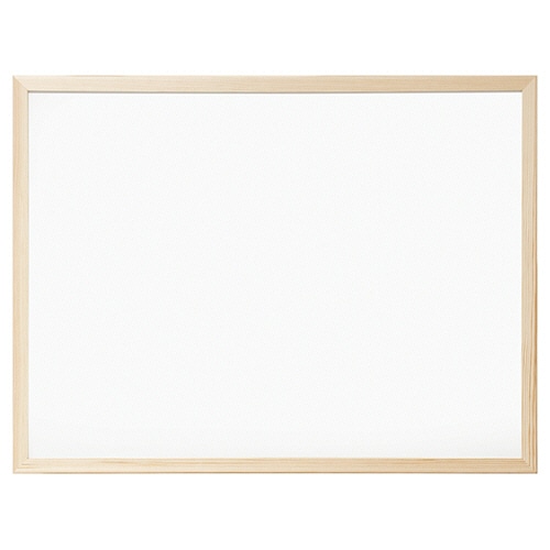 ナカバヤシ ウッドホワイトボード 620×470mm WBM-E6247 1枚/個(ご注文単位1個)【直送品】
