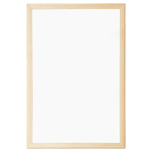 ナカバヤシ ウッドホワイトボード 320×470mm WBM-E4732 1枚/個(ご注文単位1個)【直送品】