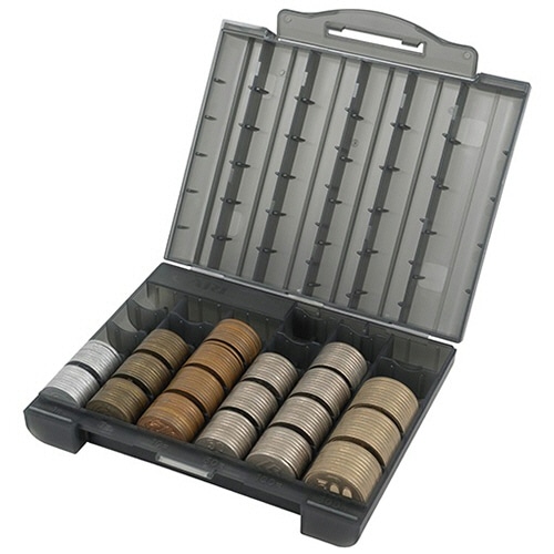 カール事務器 コインケース グレー CX-001-D 1個（ご注文単位1個）【直送品】