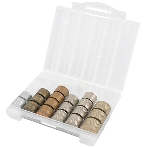 カール事務器 コインケース クリア CX-001-J 1個（ご注文単位1個）【直送品】