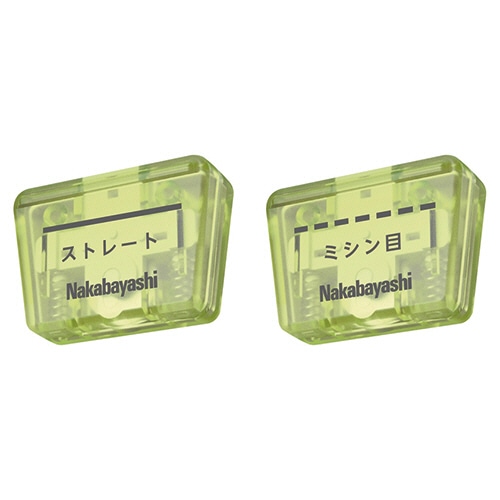 ナカバヤシ スライドカッタースリム用替刃 A4用 ストレート・ミシン目×各1枚 NSC-SH1 1パック（ご注文単位1パック）【直送品】