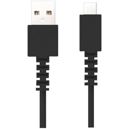 FSC Type-Cケーブル 2.0m ブラック FS-UAC200-BK 1本/個（ご注文単位1個）【直送品】