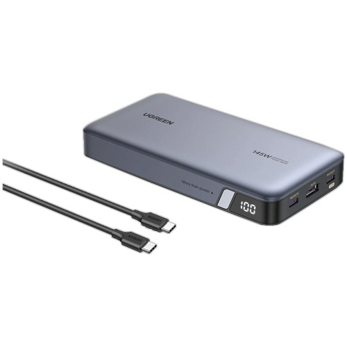 ユーグリーン 大容量急速充電モバイルバッテリー 25000mAh 90597A 1個(ご注文単位1個)【直送品】