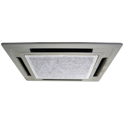 ワイズ 天井埋め込み型用エアコンフィルター 約60×60cm EC-003 1パック(5枚)/パック(ご注文単位1パック)【直送品】