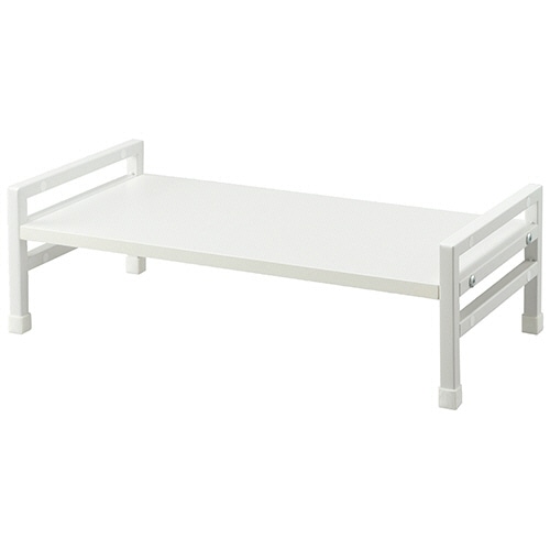 アスカ 机上台 高さ調整付 ホワイト DSK07W 1台（ご注文単位1台）【直送品】