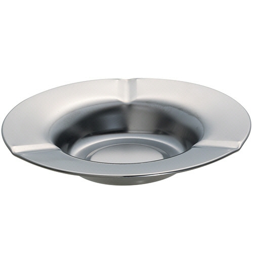 テラモト 卓上灰皿 ST-015 153φ皿型 SU-292-015-0 1セット(10個)/セット（ご注文単位1セット）【直送品】