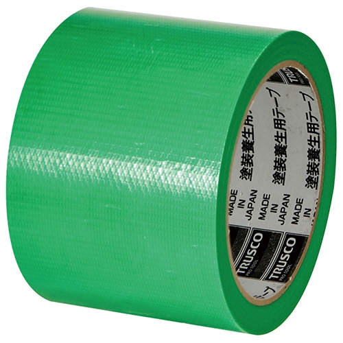 TRUSCO 塗装養生用テープ グリーン 75mm×25m TYT7525-GN 1セット(30巻)/セット（ご注文単位1セット）【直送品】