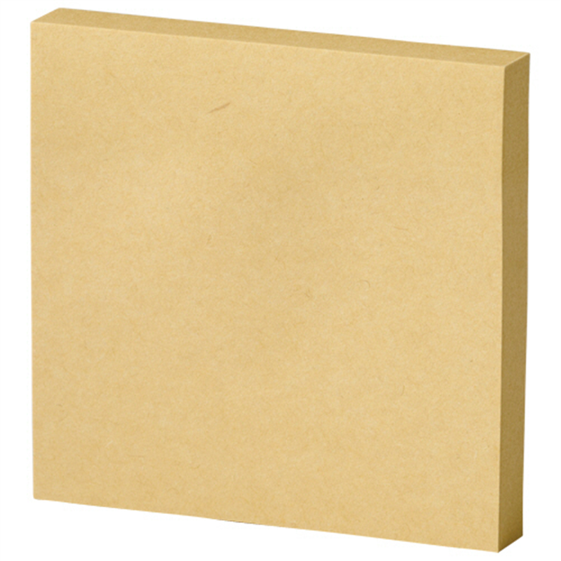 TANOSEE クラフトふせん 75×75mm 10冊/1パック（ご注文単位1パック）【直送品】