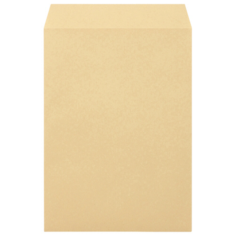高春堂 ピース 間伐材クラフト封筒 角2 85g/m2 695-60 100枚/パック（ご注文単位1パック）【直送品】